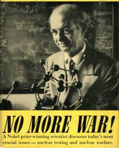 "No More War!" 1958.