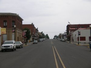 Main Street, Condon, Oregon. August 2009.