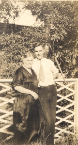 Paul Emmett with his mother, ca. 1920s.